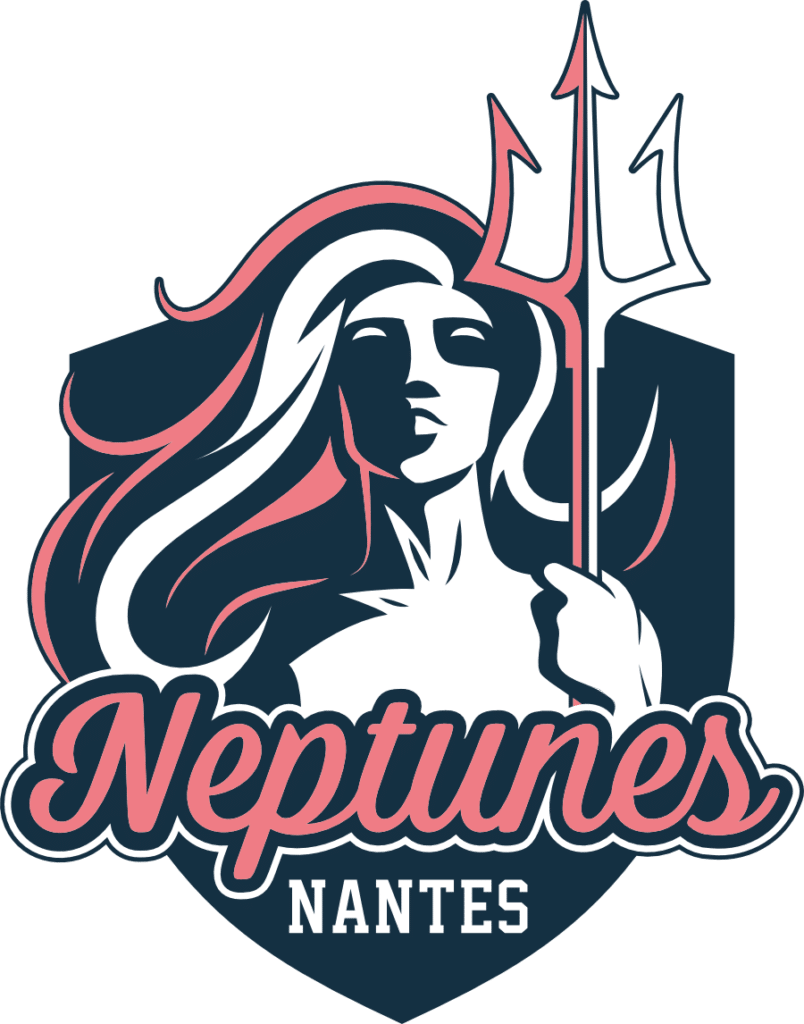 VOLLEY BALL NANTES 2 Logo principal couleur fond clair